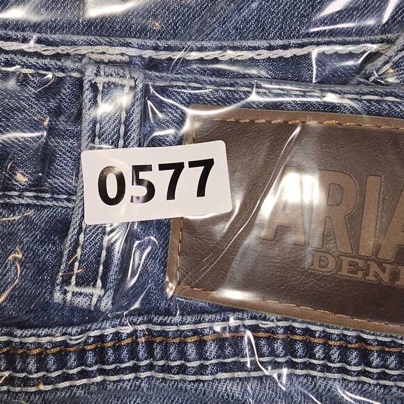 Ariat Men's Relaxed Boot Cut Jeans Medium Wash 100% Cotton Wais 17.5 IS 29 - Picture 14 of 14